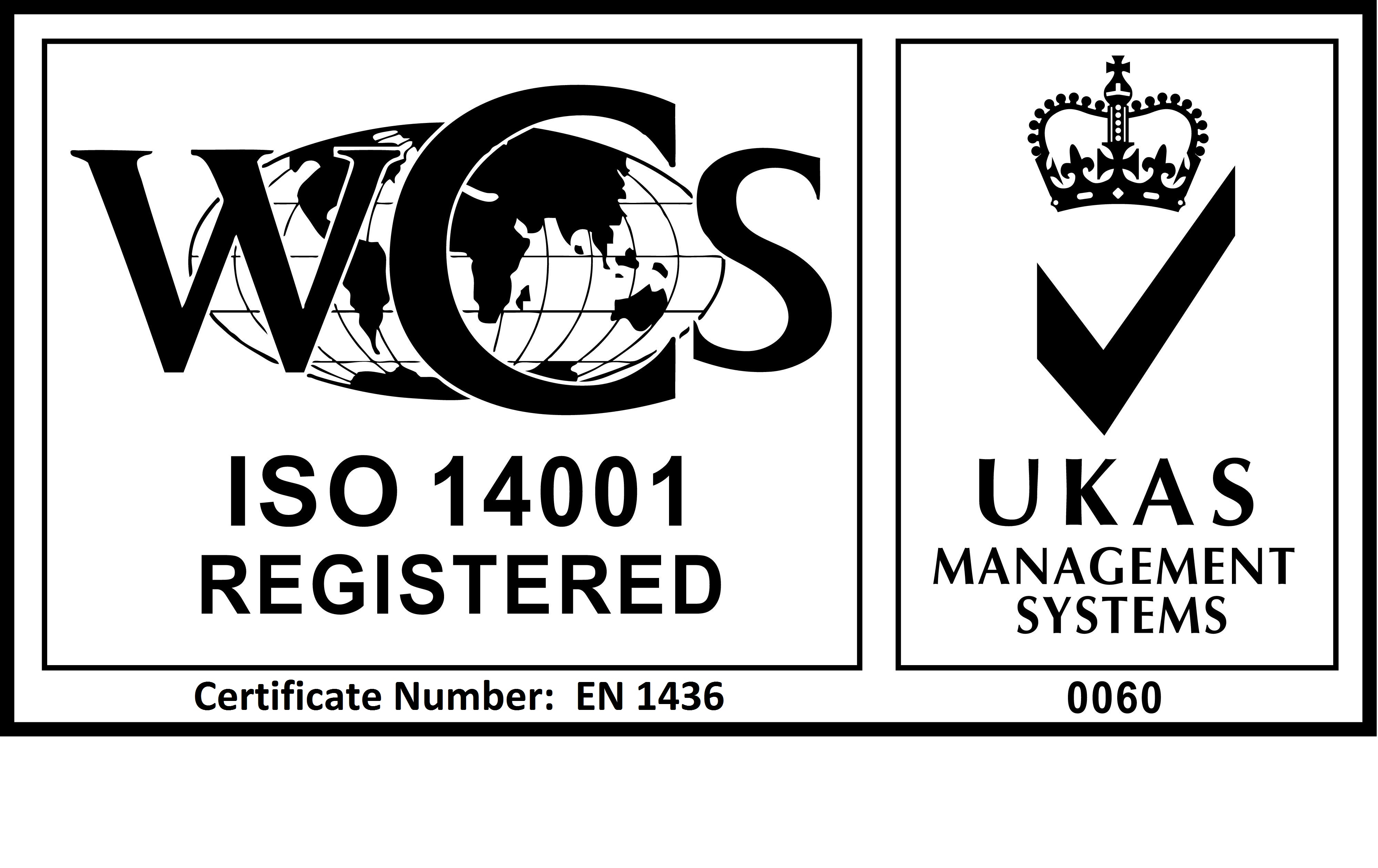 MSG WCS ISO 14001 logo